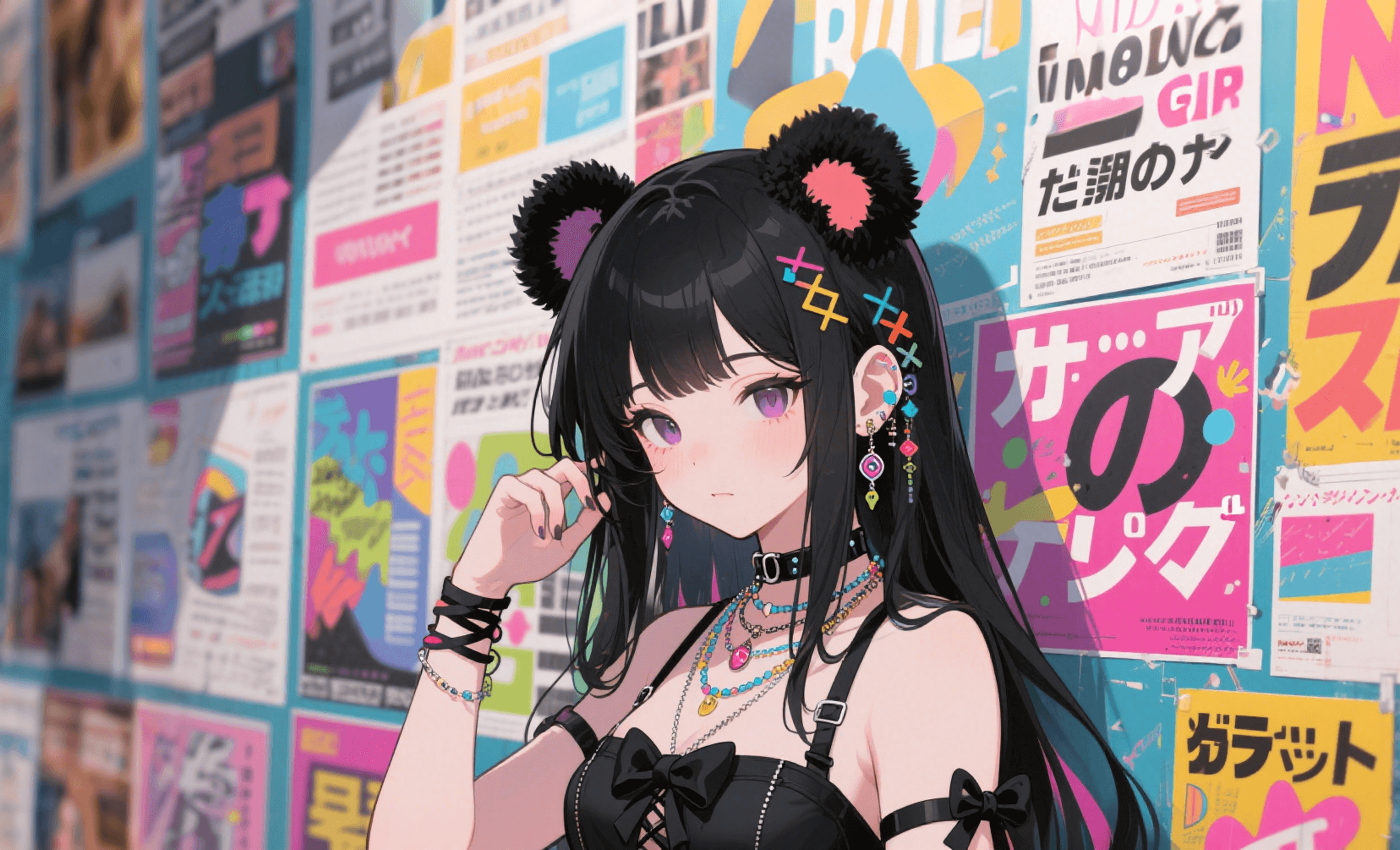 Anime style background